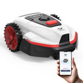 V3 Robotic Lawn Mower with AI Vision Obstacle Avoidance, Smart APP Control, Low-Noise Operation, Adjustable Cutting Height, NO-GO Zone Function